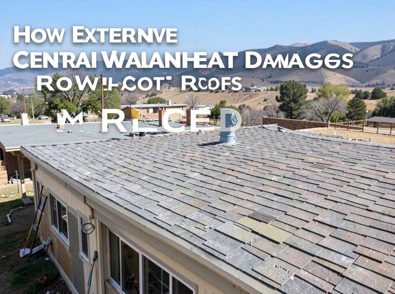How Extreme Central Valley Heat Damages Roofs in Merced